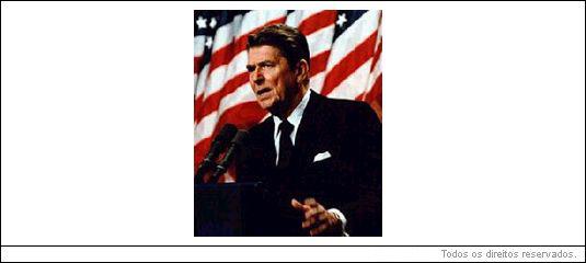 O Presidente Ronald Reagan