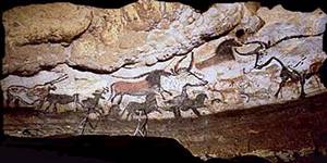 EXEMPLOS DE PINTURAS RUPESTRES - As cavernas de Altamira (Espanha) e Lascaux (França)