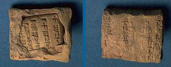 a escrita cuneiforme