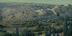 Reprodução de Jerusalém na época Bíblica