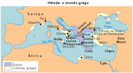 Hélade: o mundo grego