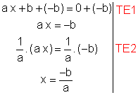 Equação do 1º grau